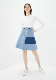 Юбки Юбка джинсовая модель swplb Фото