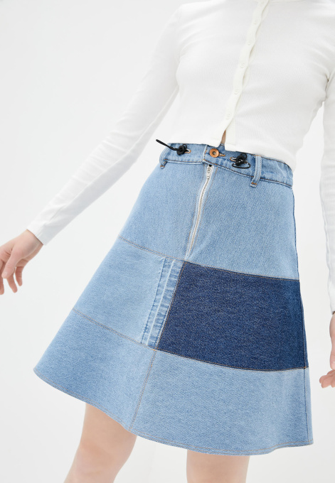 Юбки Юбка джинсовая модель swplb Фото