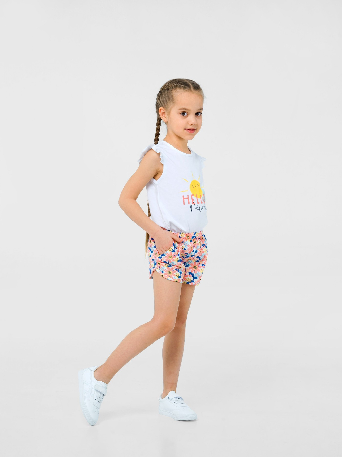 Майка SMIL модель smil_110654-belyj Фото