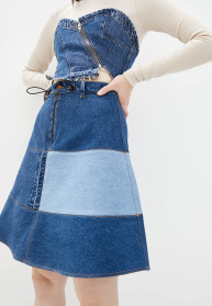 Юбки Юбка джинсовая модель swpb Фото