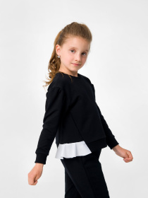 Свитшот SMIL модель smil_116469-cernyj Фото