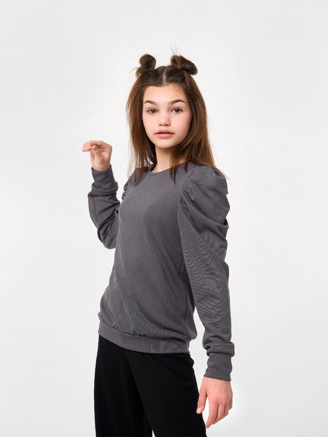 Свитшот SMIL модель smil_116505-seryj Фото