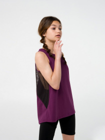 Майка спортивная SMIL модель smil_110666-bordovyj Фото