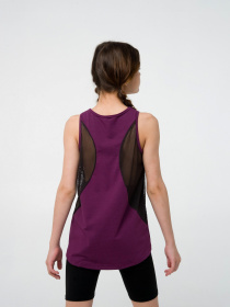 Спортивная майка SMIL модель smil_110666-bordovyj Фото