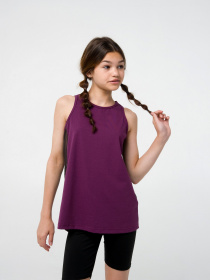 Спортивная майка SMIL модель smil_110666-bordovyj Фото