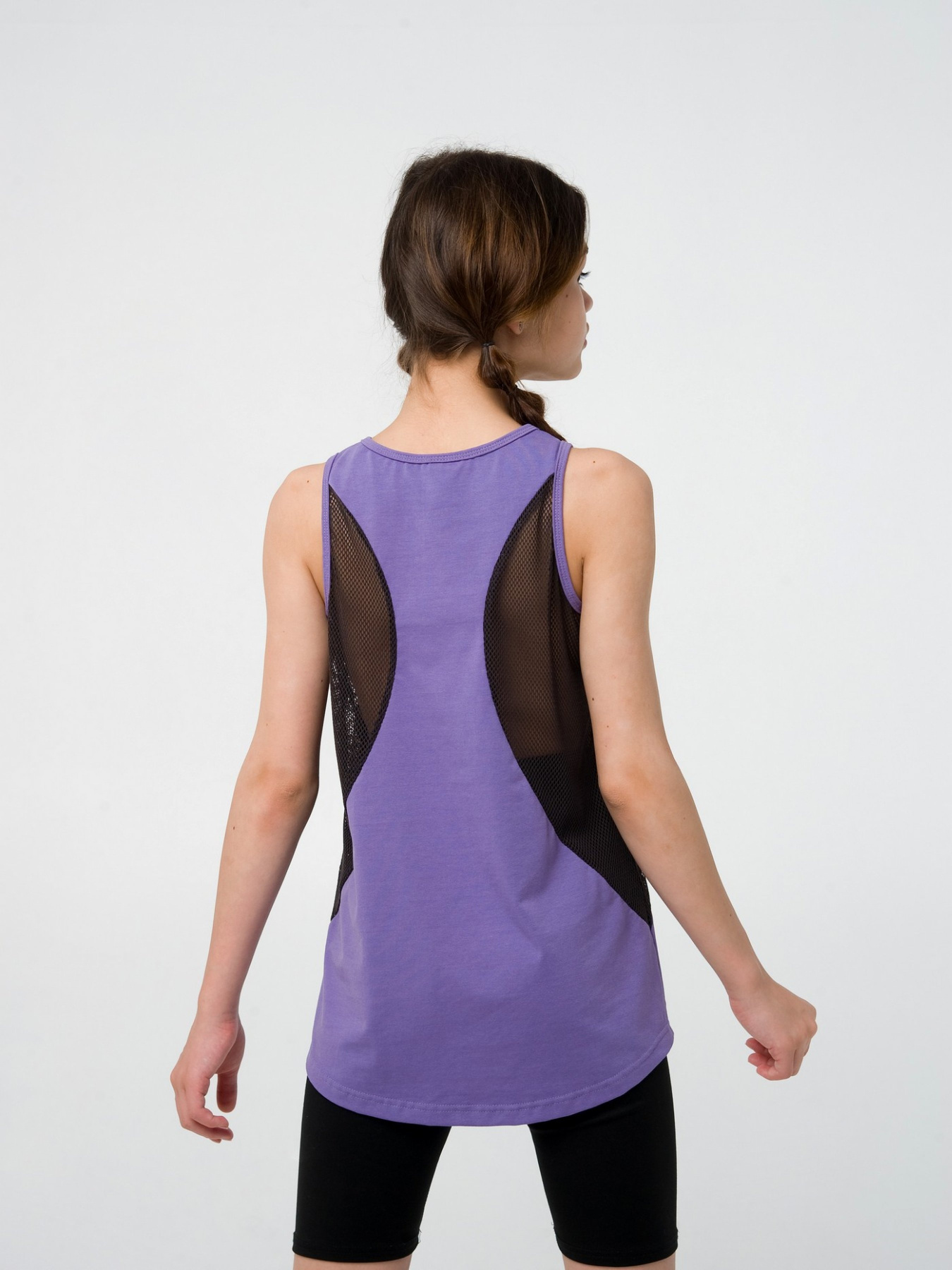 Спортивна майка SMIL модель smil_110666-sirenevyj Спортивна майка SMIL модель smil_110666-sirenevyj Фото