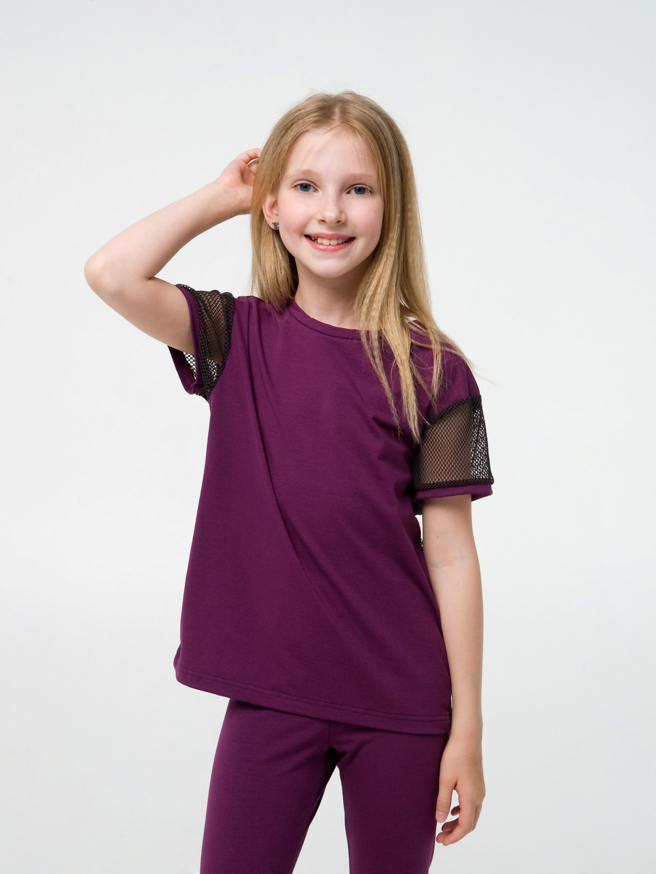 Футболка SMIL модель smil_110661-bordovyj Фото