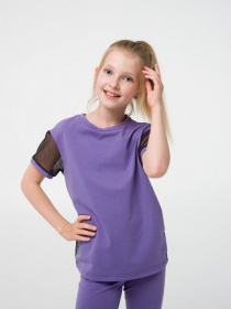 Футболка SMIL модель smil_110661-sirenevyj Фото