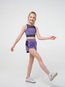 Повседневные шорты SMIL модель smil_112361-sirenevyj Фото