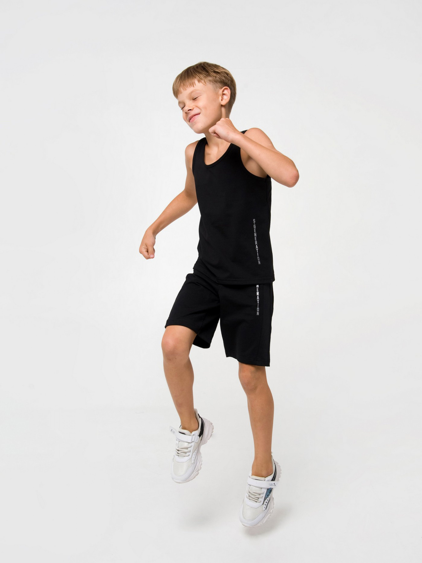 Майка SMIL модель smil_110659-cernyj Фото