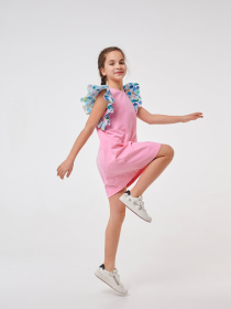 Платье мини SMIL модель smil_120359-rozovyj Фото