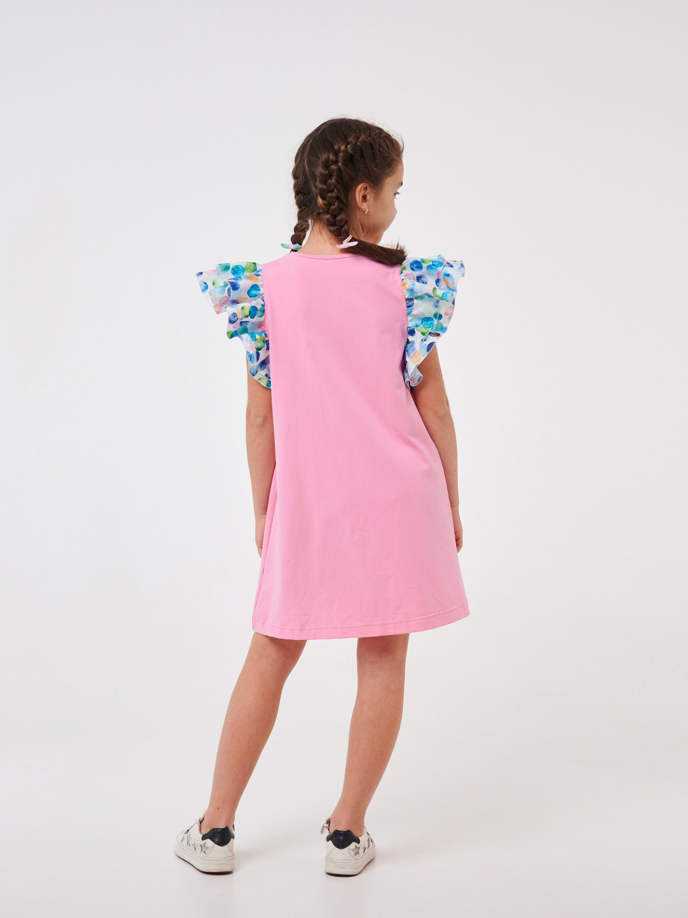 Платье мини SMIL модель smil_120359-rozovyj Фото