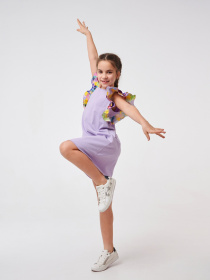 Платье мини SMIL модель smil_120359-fioletovyj Фото