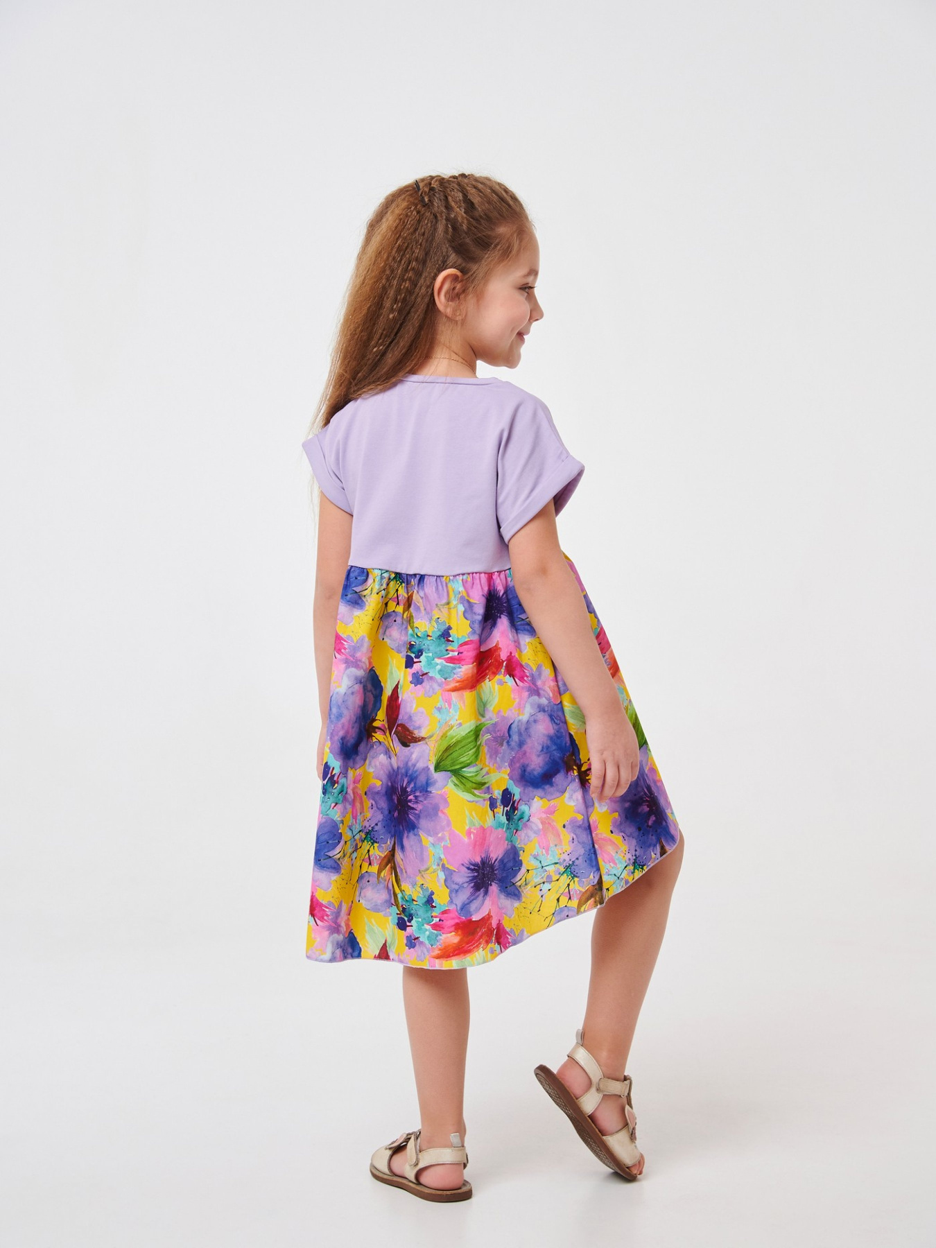 Платье мини SMIL модель smil_120349-fioletovyj Фото