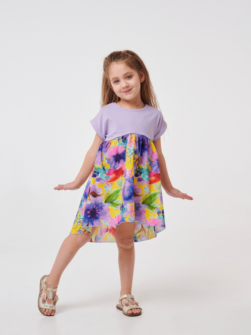 Платье мини SMIL модель smil_120349-fioletovyj Фото