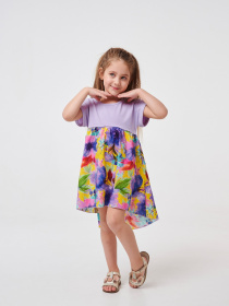 Платье мини SMIL модель smil_120349-fioletovyj Платье мини SMIL модель smil_120349-fioletovyj Фото