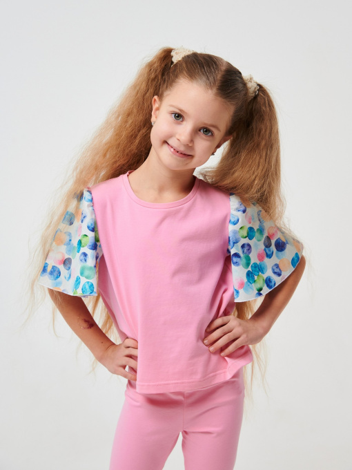 Футболка SMIL модель smil_110693-rozovyj Фото