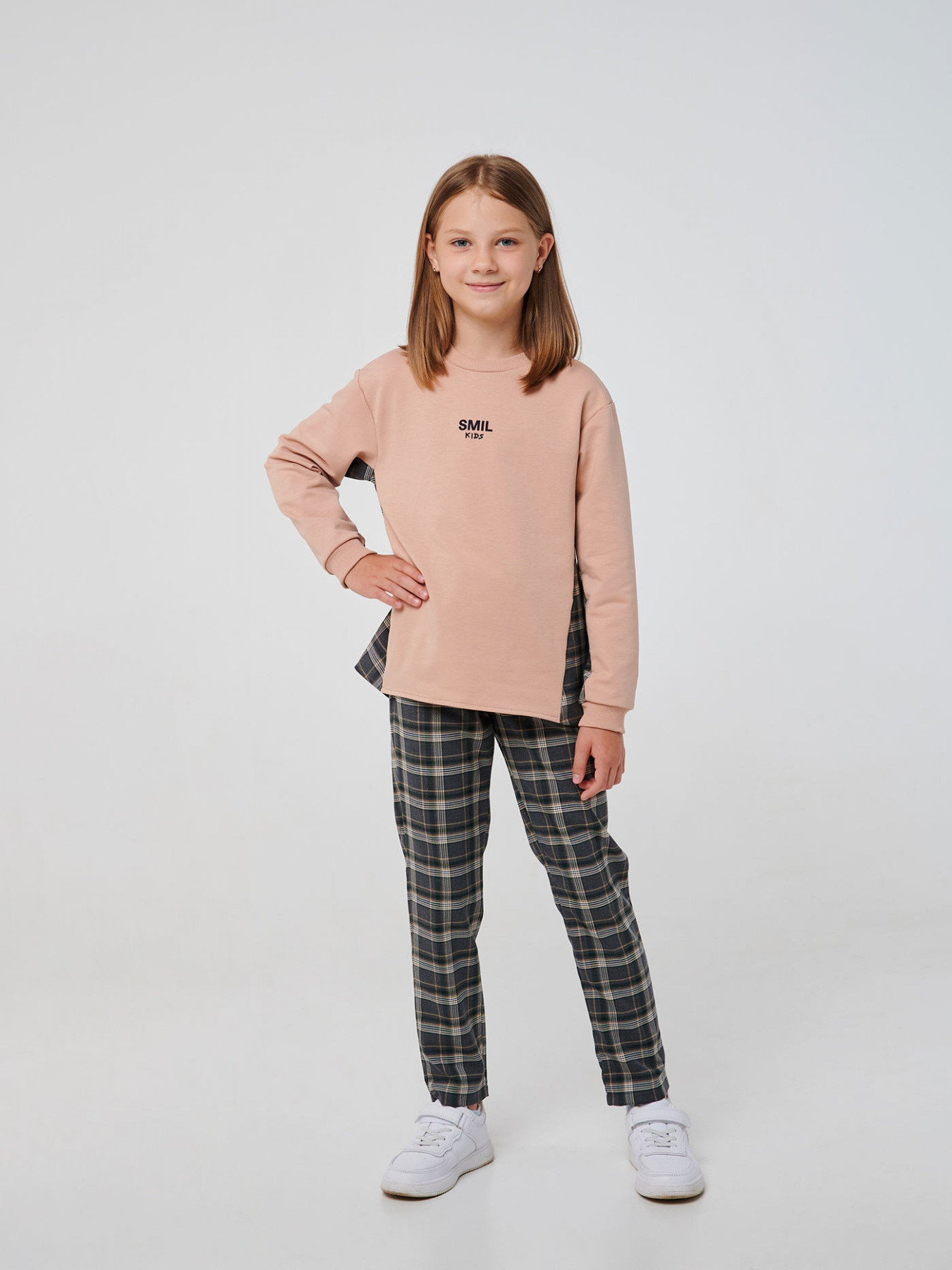 Свитшот SMIL модель smil_116585-bezevyj Фото