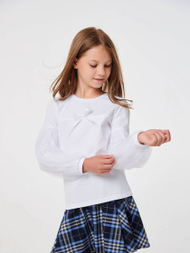 Блуза SMIL модель smil_114906-belyj Блуза SMIL модель smil_114906-belyj Фото