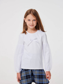 Блуза SMIL модель smil_114906-belyj Блуза SMIL модель smil_114906-belyj Фото