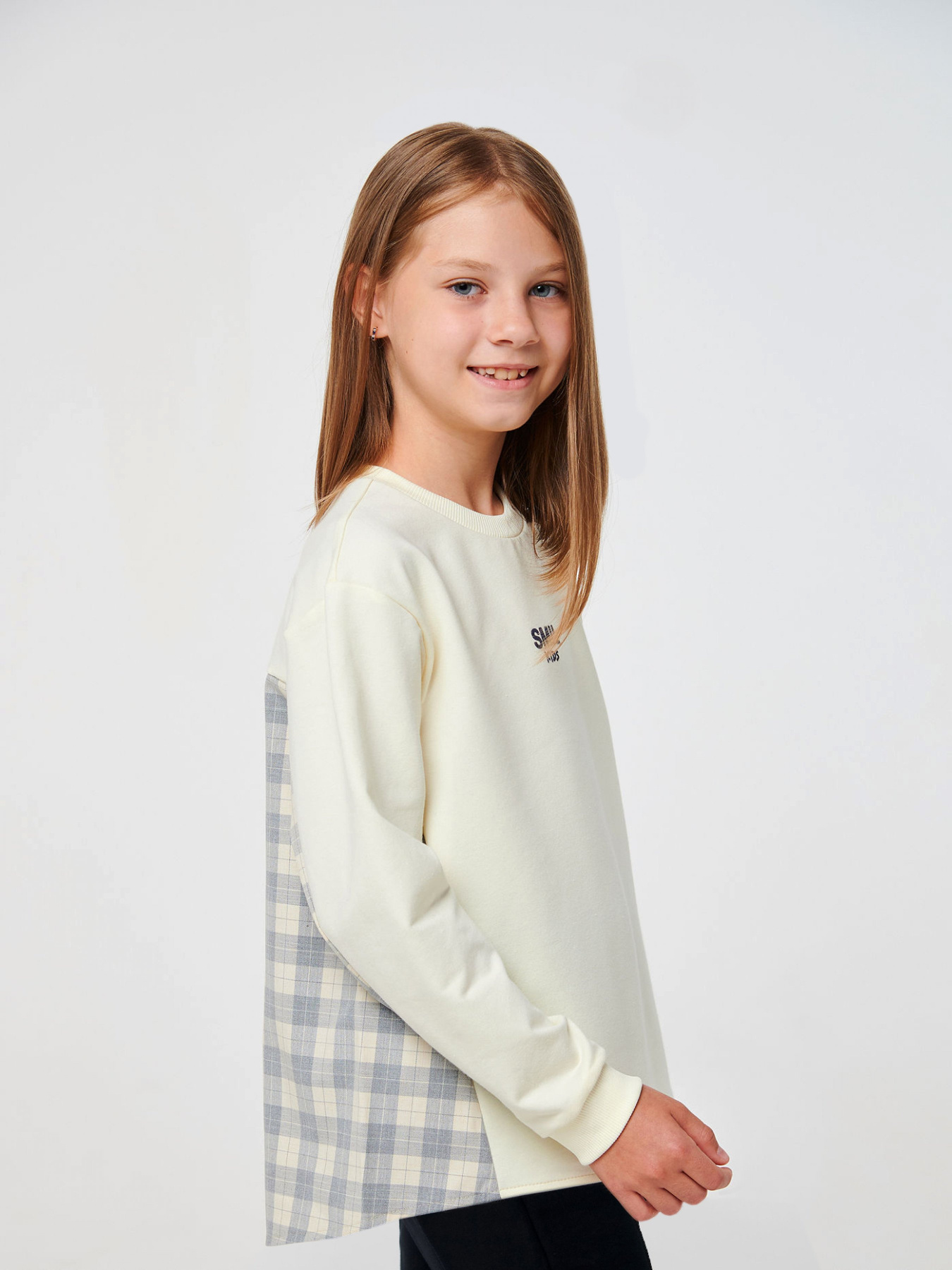 Свитшот SMIL модель smil_116585-kremovyj Фото