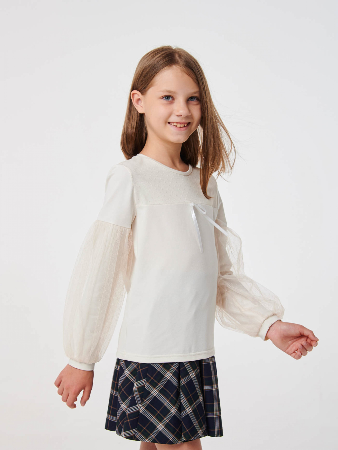 Блуза SMIL модель smil_114906-molocnyj Фото