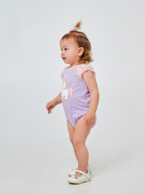 Боді для немовлят SMIL модель smil_121069-lilovyj Фото
