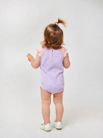Боді для немовлят SMIL модель smil_121069-lilovyj Фото