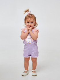 Боді для немовлят SMIL модель smil_121069-lilovyj Фото