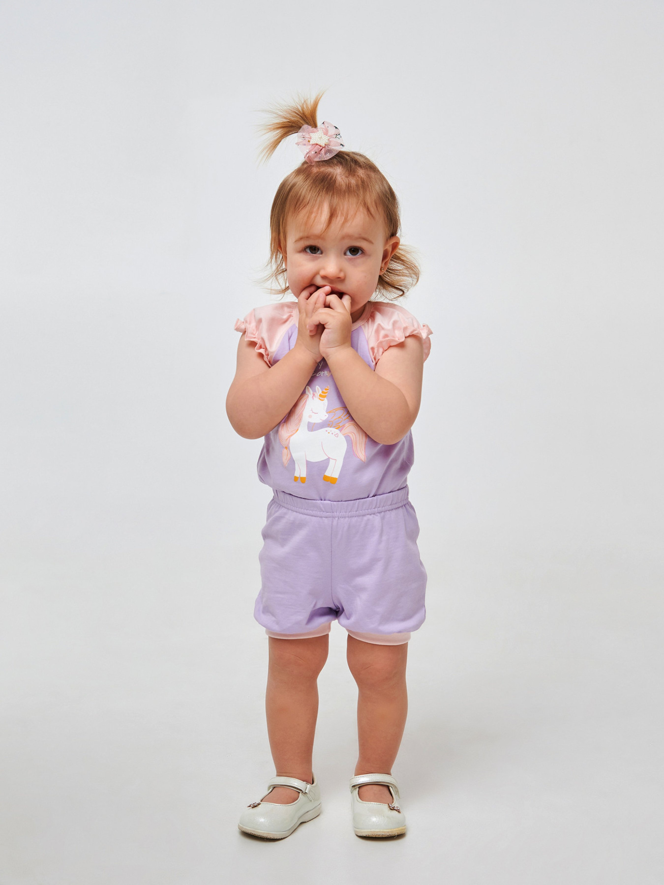 Повсякденні шорти SMIL модель smil_112412-lilovyj Фото