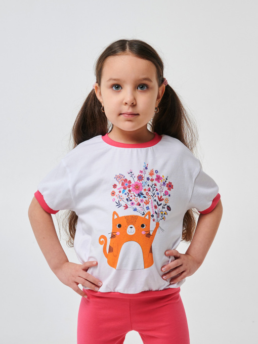 Футболка SMIL модель smil_110715-belyj Фото