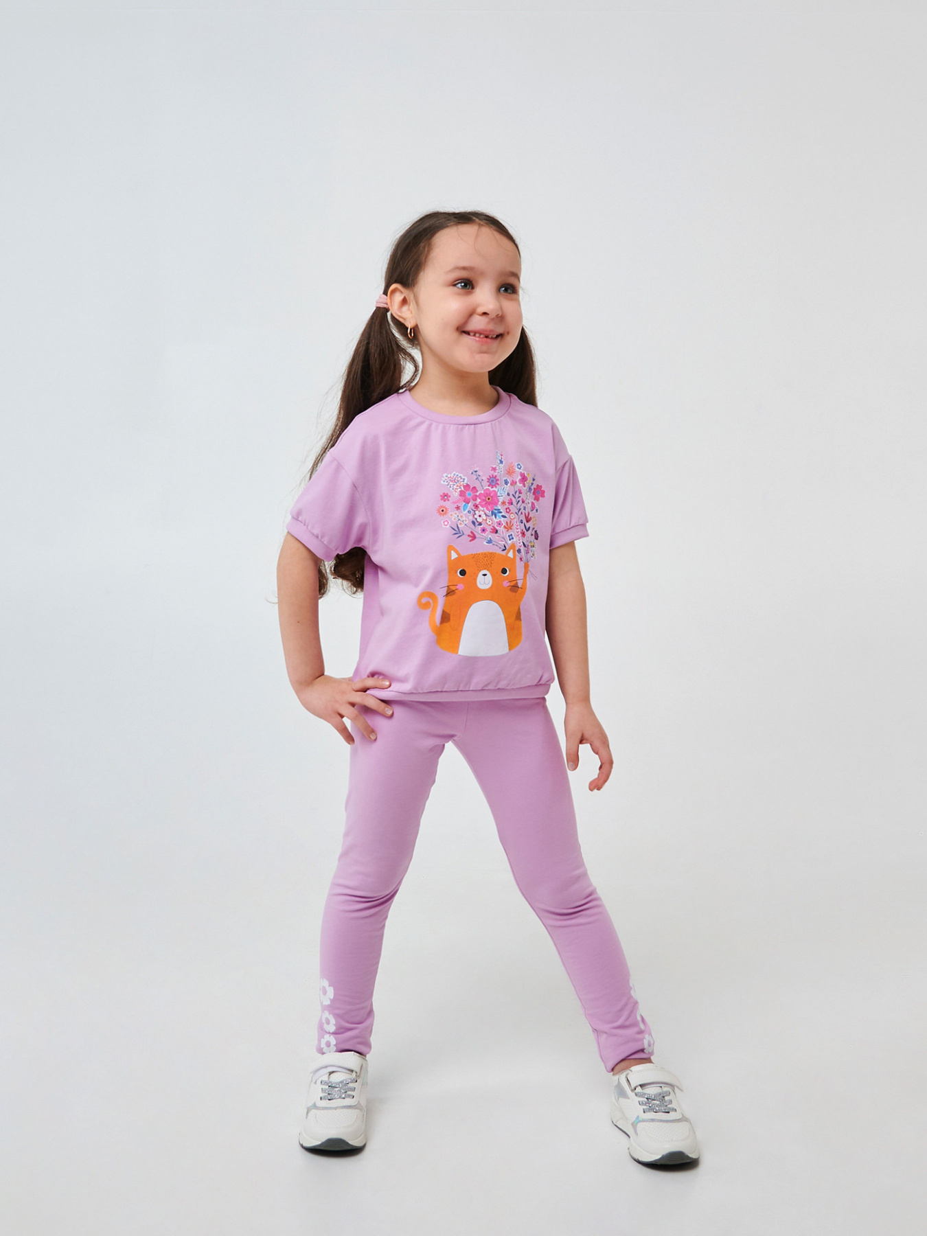 Футболка SMIL модель smil_110715-lilovyj Фото