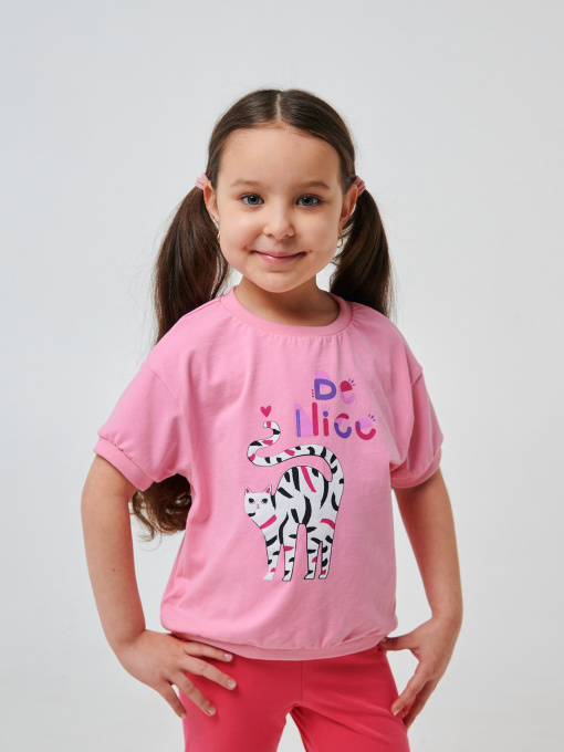 Футболка SMIL модель smil_110715-rozovyj Фото