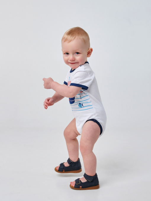 Боди для младенцев SMIL модель smil_121070-belyj Фото