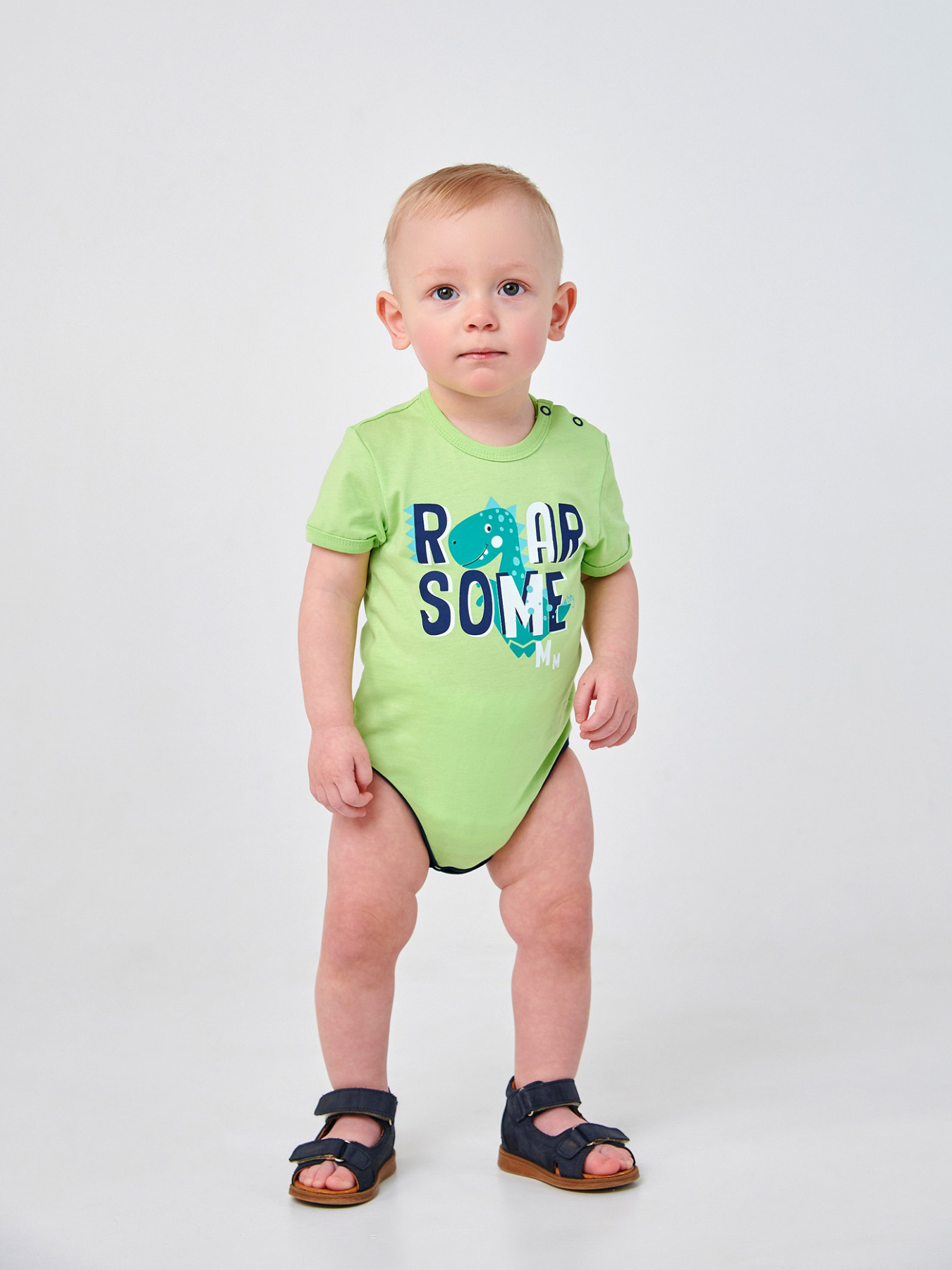 Боді для немовлят SMIL модель smil_121070-salatovyj Фото