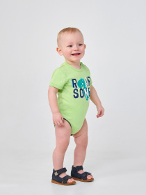 Боді для немовлят SMIL модель smil_121070-salatovyj Фото