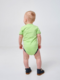 Боді для немовлят SMIL модель smil_121070-salatovyj Фото