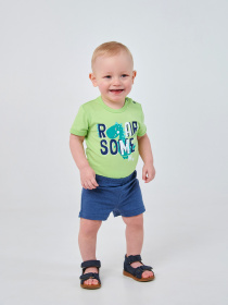 Боді для немовлят SMIL модель smil_121070-salatovyj Фото