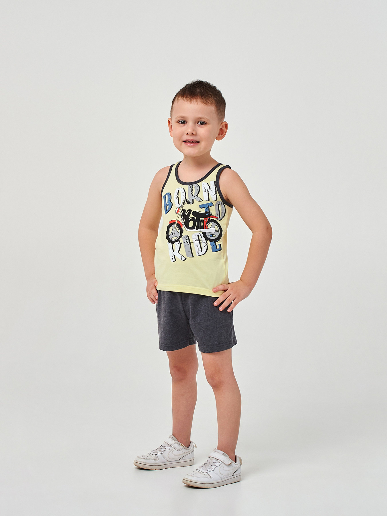 Повсякденний костюм SMIL модель smil_113292-limonnyj Фото