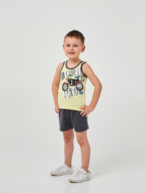 Повседневный костюм SMIL модель smil_113292-limonnyj Фото