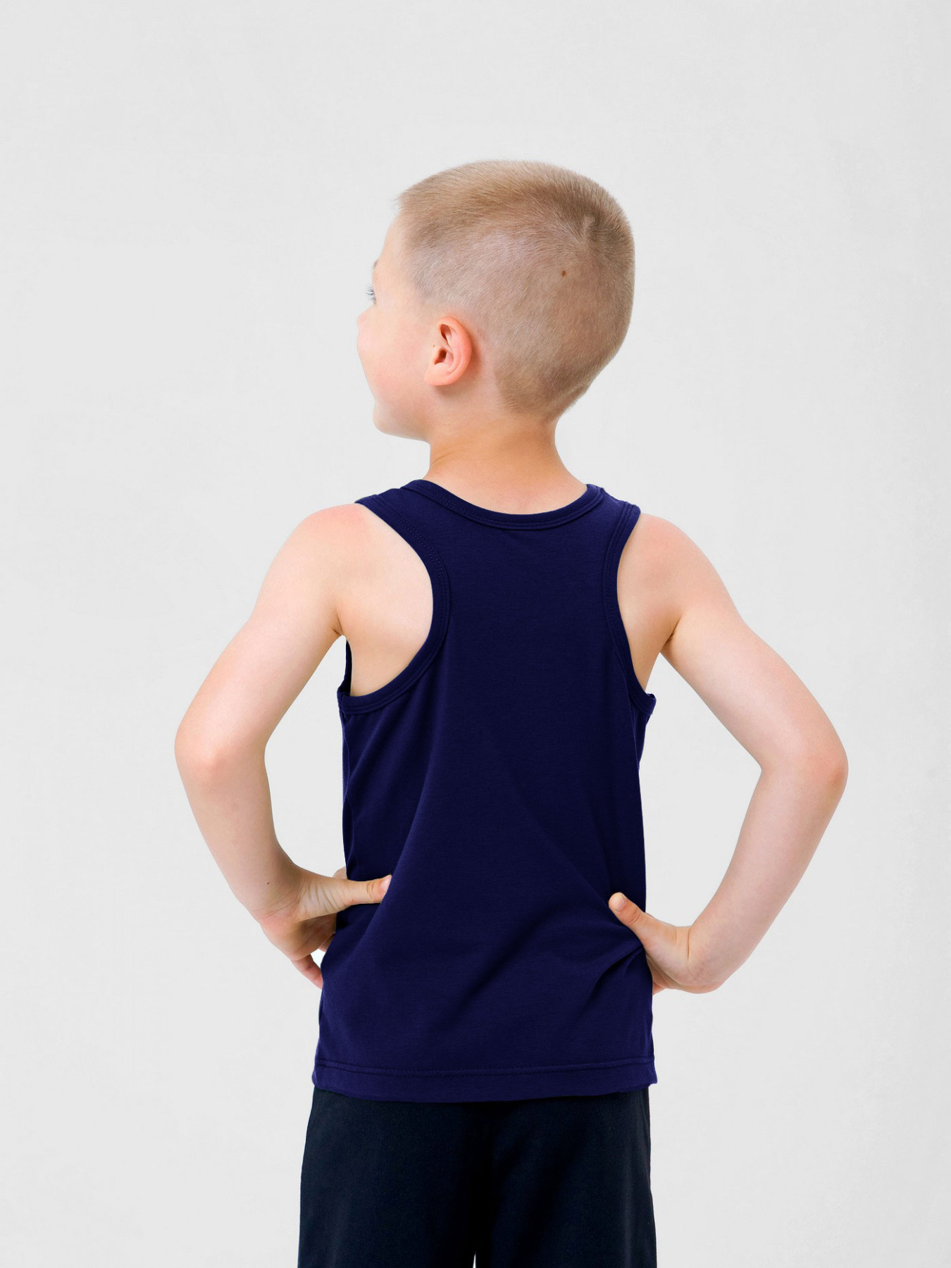 Спортивна майка SMIL модель smil_110603-temno-sinij Фото