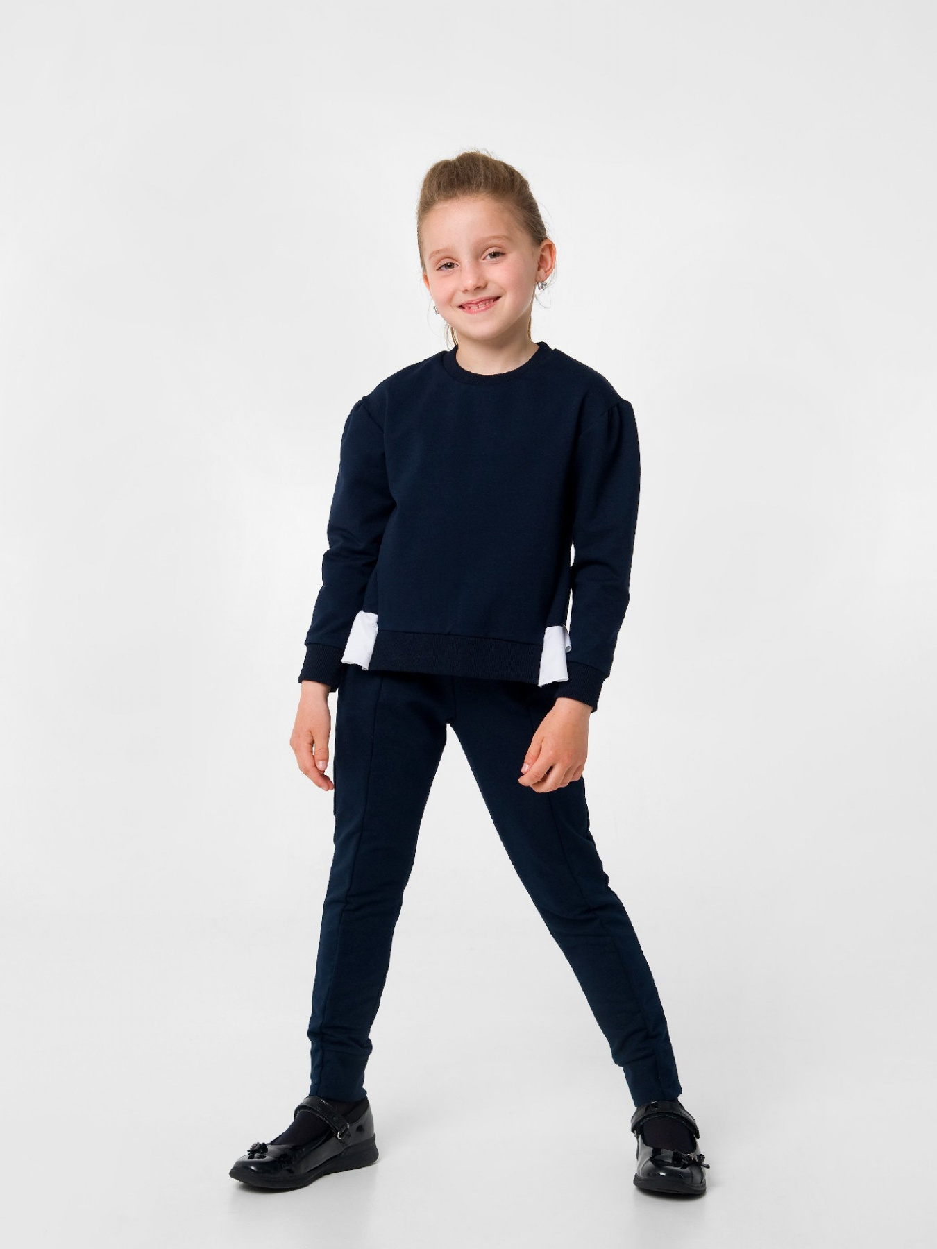 Свитшот SMIL модель smil_116469-temno-sinij Фото