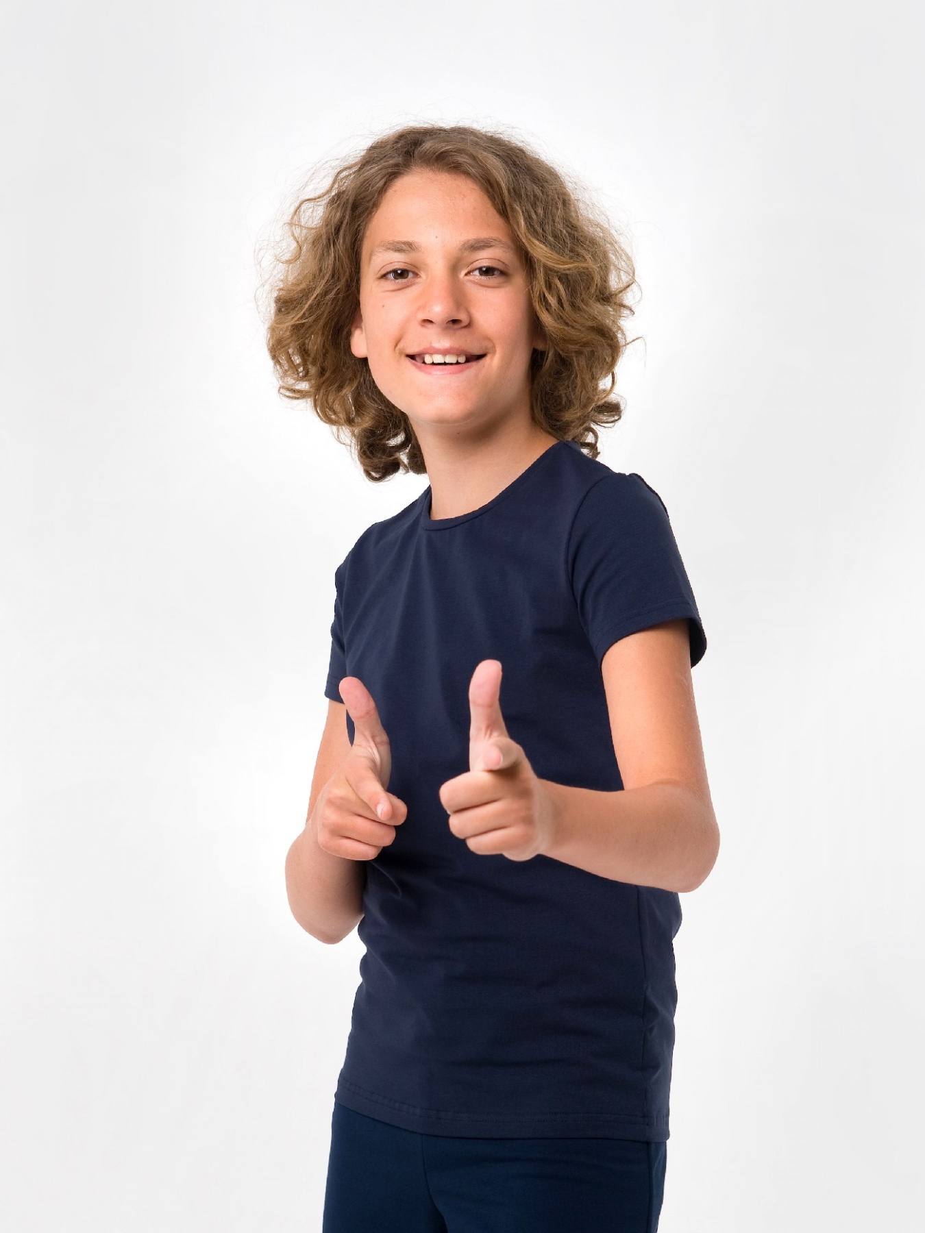 Футболка SMIL модель smil_110559-temno-sinij Фото