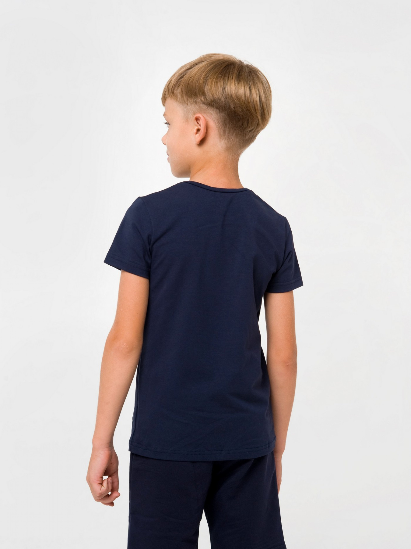 Футболка SMIL модель smil_110565-temno-sinij Футболка SMIL модель smil_110565-temno-sinij Фото