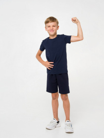 Футболка SMIL модель smil_110565-temno-sinij Футболка SMIL модель smil_110565-temno-sinij Фото