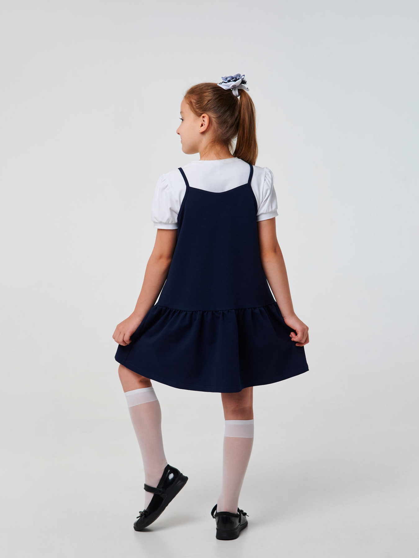 Сарафан SMIL модель smil_120365-temno-sinij Фото