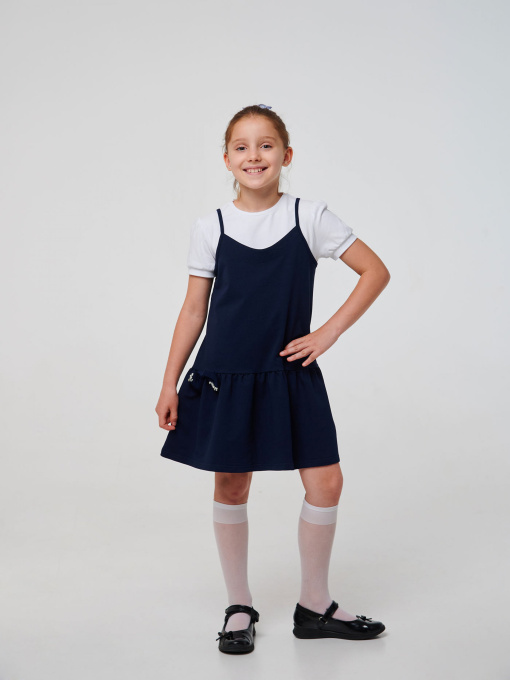 Сарафан SMIL Модель smil_120365-temno-sinij Фото