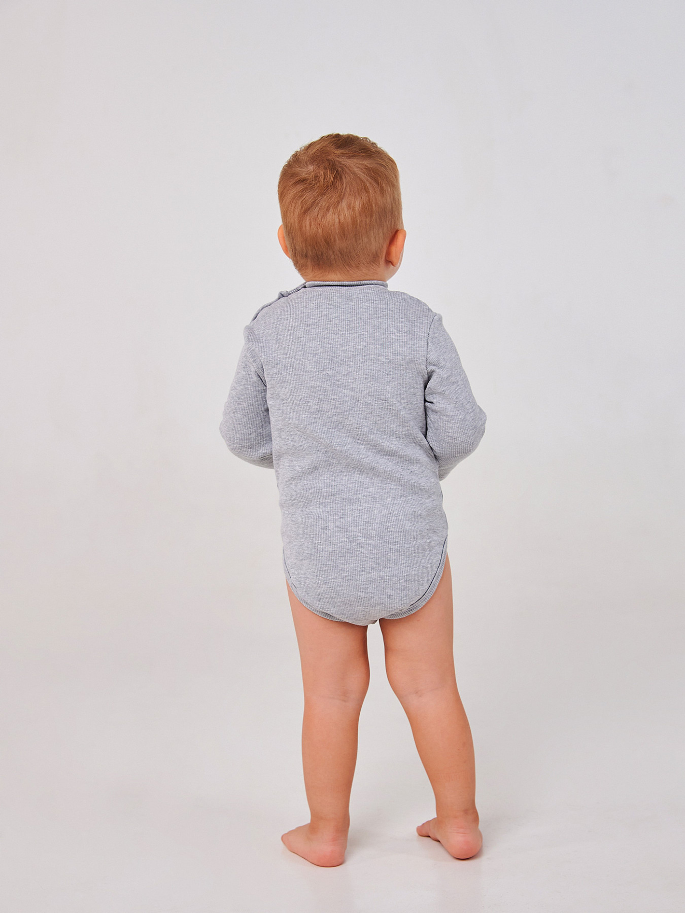 Боді для немовлят SMIL модель smil_102732-seryj-melanz Фото