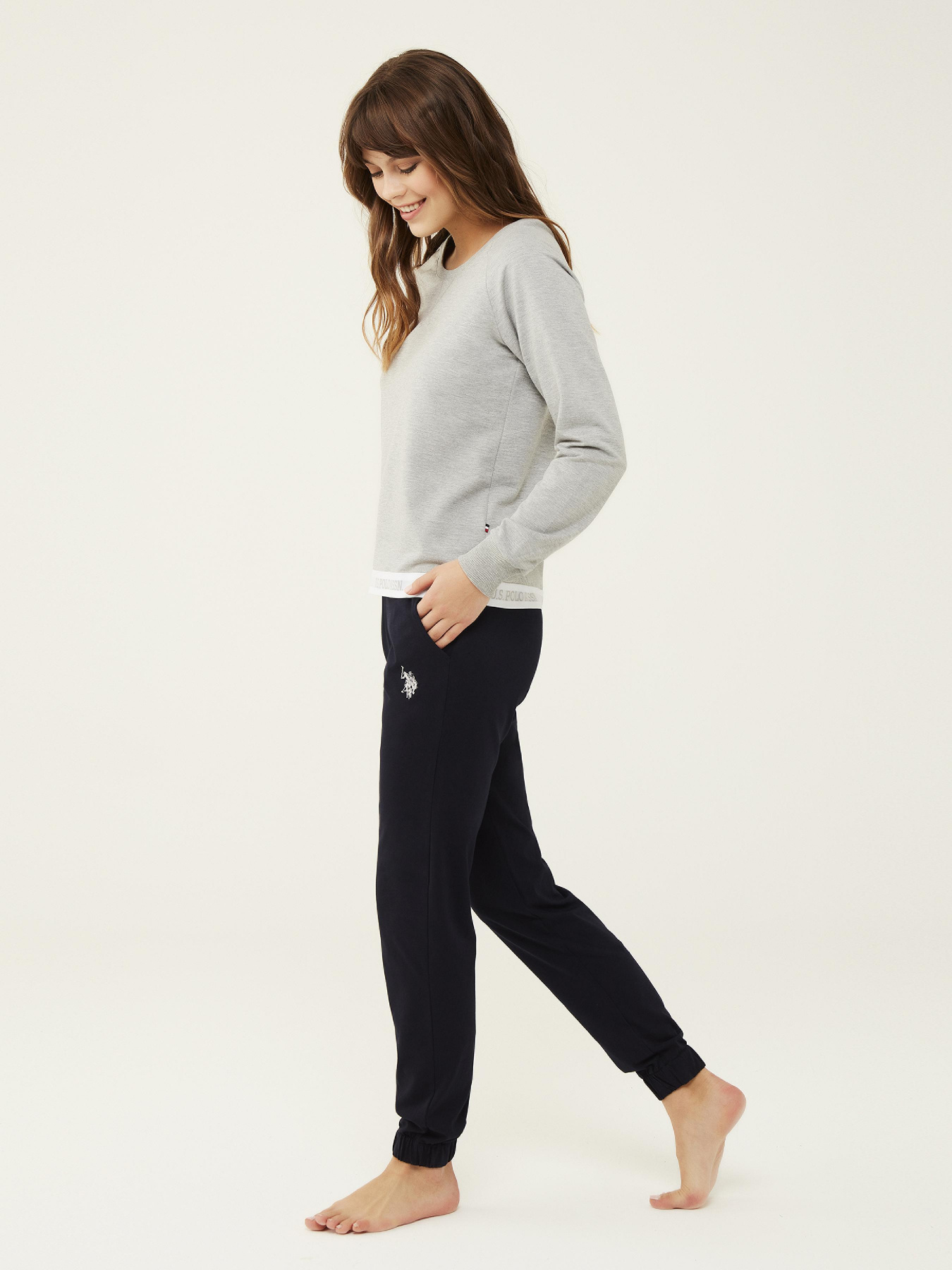 Свитшот US Polo модель US.01.16598.21_MIX.VR086 Фото