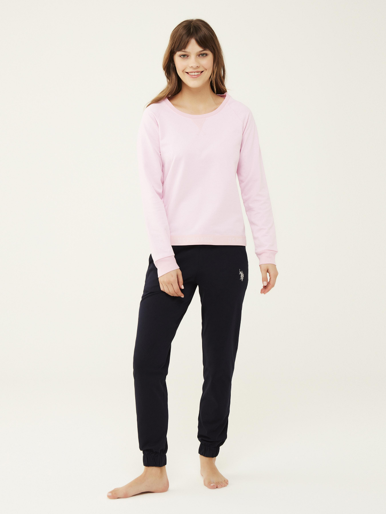 Свитшот US Polo модель US.01.16598.21_MIX.VR041 Фото